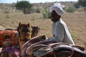 Camel safari Jaisalmere