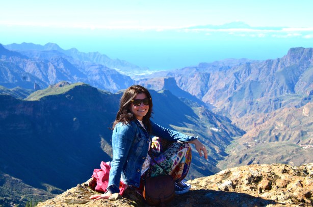 view from roque nublo