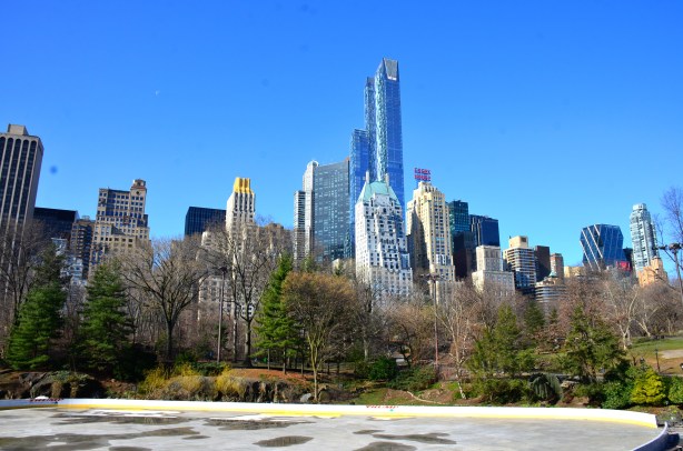 Ice rink in Central Park